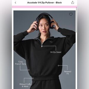 ALO Accolade Quarter Zip